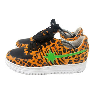 Japanese Brand x Starwalk Green Star Leopard Sneakers Episode 1 Men's Size US 7